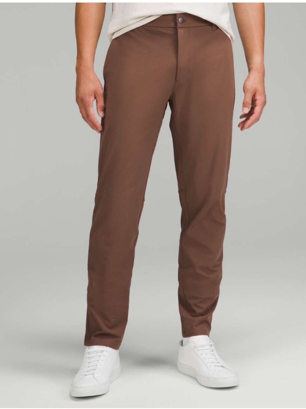 Lululemon commision pant classic fit 33X32 warpstreme brown #golf pant